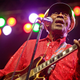 Chuck Berry performs at the Congress Theater on Jan. 1, 2011, in Chicago. (Timothy Hiatt/Getty Images)